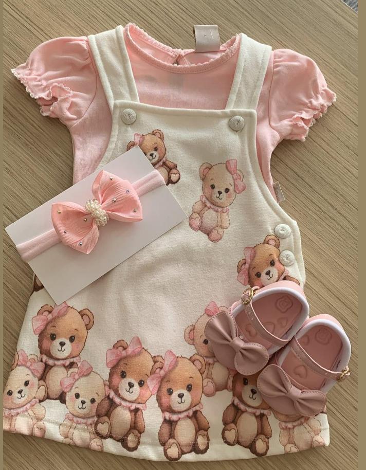 Vestido ursinho 